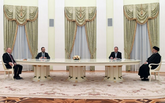 Image: Vladimir Putin, Ebrahim Raisi