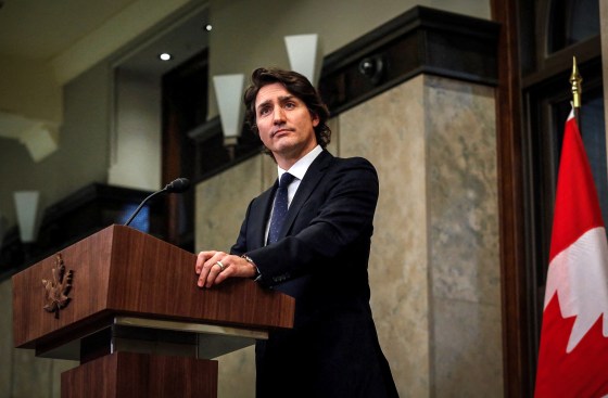 Justin Trudeau Invokes Emergency Powers To Quell Trucker Protests In Canada