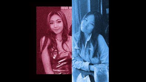 Ansley Leung, left, and Kelly Tang have both faced difficulties returning to China from the U.S.