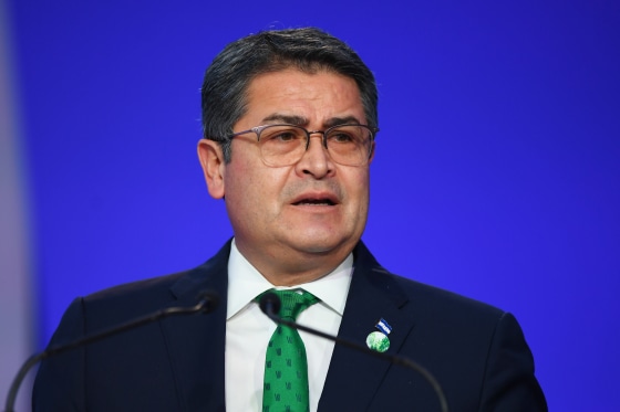 Juan Orlando Hernandez speaks