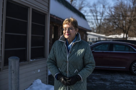 Image: U.S. Congresswoman Marcy Kaptur at Reynolds Garden Cafe in Toledo, Ohio on January 26, 2022.
