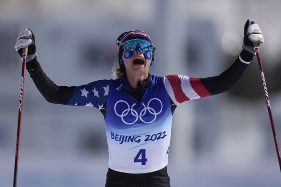 USA's Jessie Diggins becomes first non-European woman to medal in 30km