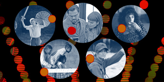 Image: photo collage of stills from nominated films