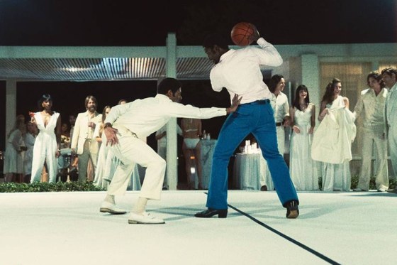 Image: Devaughn Nixon and Quincy Isaiah in "Winning Time."