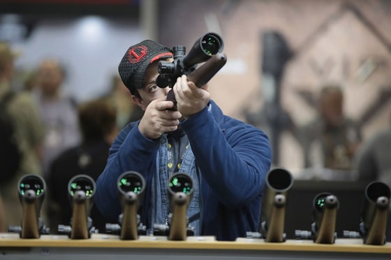 Gun Enthusiasts Attend NRA Annual Meeting In Indianapolis