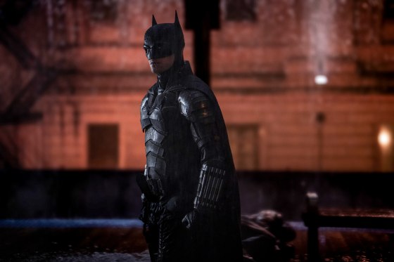 Robert Pattinson as Batman in "The Batman."