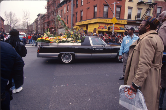 Brooklyn remembers Biggie on the 25th anniversary of his death : NPR