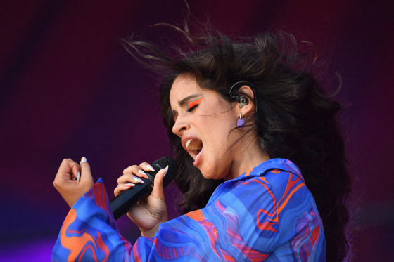 Image: Camila Cabello during the Global Citizen Live festival on Sept. 25, 2021 in New York.