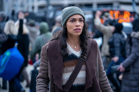 Rosario Dawson in "DMZ."