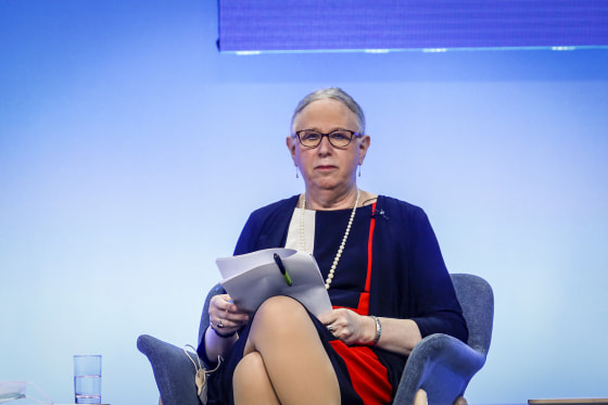 Dr. Rachel Levine, U.S. Assistant Secretary for Health, speaks during the COP26 UN Climate Change Conference in Glasgow, Scotland on Nov. 9, 2021.