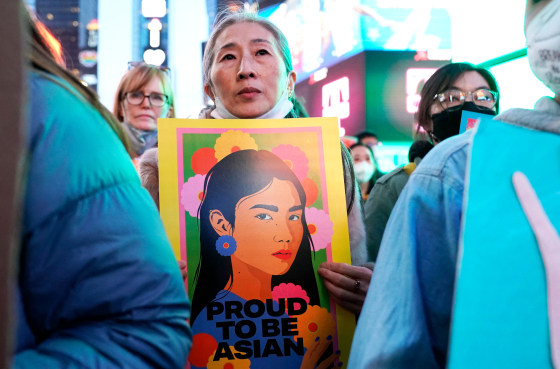 Justice for Asian Women Rally in Times Square
