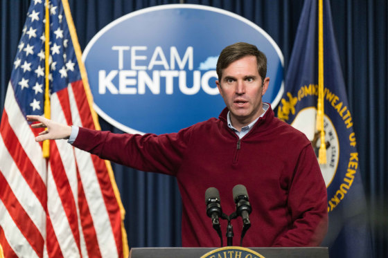 Kentucky Governor Beshear Holds Press Briefing On Arrival Of Medium-Term Housing For Storm Survivors