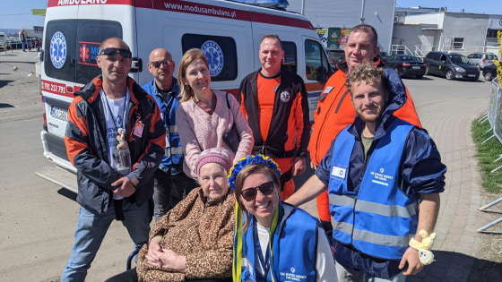Volunteers with Jewish Federations of North America
