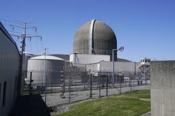 The Unit 2 reactor at Indian Point Energy Center