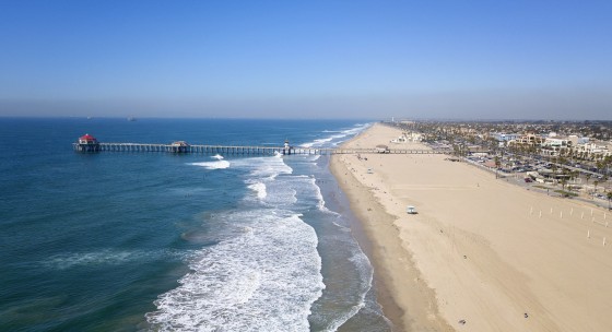 Huntington Beach in California.