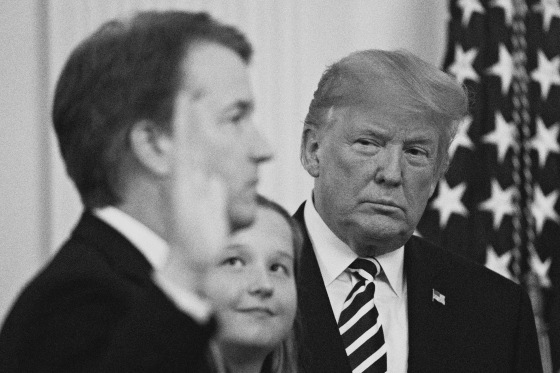 President Trump Attends Swearing-In Of Supreme Court Associate Justice Brett Kavanaugh