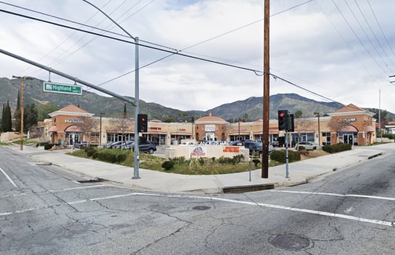 The 3600 block of E. Highland Avenue in San Bernardino, Calif.