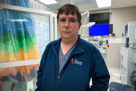 Dr. Ronald Stewart, senior trauma surgeon at University Hospital and chair of the surgery department at UT Health San Antonio in Texas.