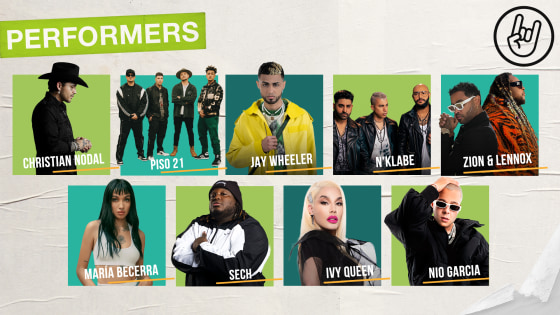 Artistas que cantarán en Premios Tu Música Urbano 2022