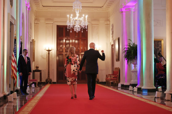 President Biden And Transportation Secretary Buttigieg Commemorate Pride Month