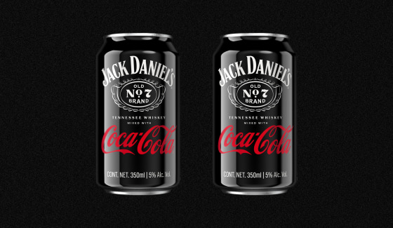 Jack Daniel’s & Coca-Cola RTD, inspired by the classic bar cocktail, will be made with Jack Daniel’s Tennessee Whiskey and Coca-Cola.