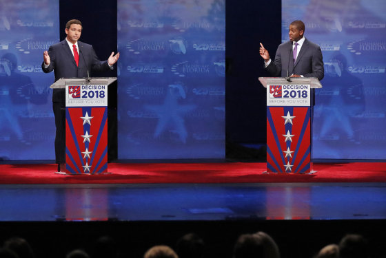 Florida Gubenatorial Candidates Trade Attacks in Second Debate