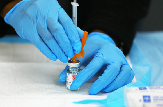 Patients Recieve Second Booster Shot