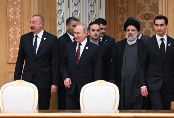 Turkmenistan Putin Caspian Summit