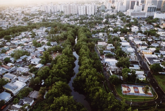 Image: Puerto Rico's metro and financial district.