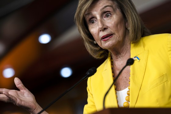 Image: Speaker of the House Nancy Pelosi holds her weekly press conference on July 21, 2022 in Washington, D.C.