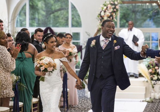 Iyanna McNeely and Jarrette Jones in the Season 2 finale of "Love is Blind."