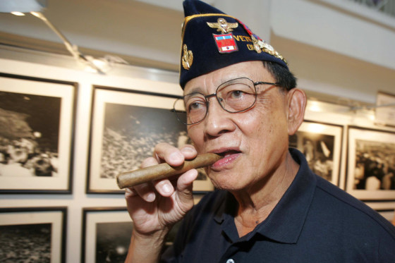 Former Philippine President Fidel Ramos in Makati in 2006. 