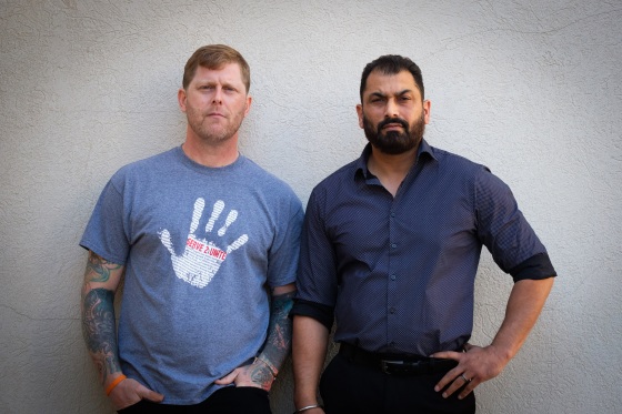 Image: Arno Michaelis and Pardeep Kaleka