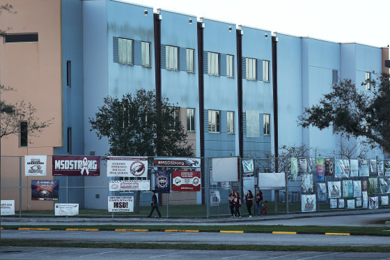 One Year Anniversary Of Deadly Shooting At Marjory Stoneman Douglas High School In Parkland, Florida