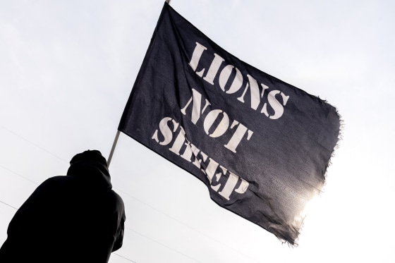Image: Lions Not Sheep flag