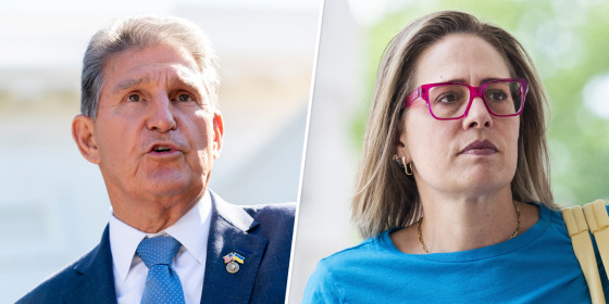 Joe Manchin, Kyrsten Sinema.