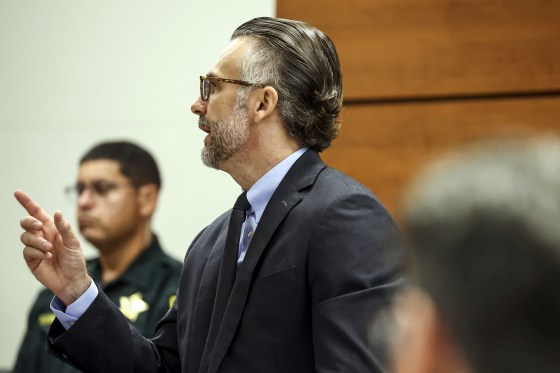 Capital defense attorney Casey Secor addresses the court during the penalty phase trial of Marjory Stoneman Douglas High School shooter Nikolas Cruz at the Broward County Courthouse in Fort Lauderdale, Fla., on Aug. 17, 2022.