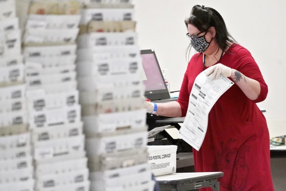 Arizona elections officials count ballots