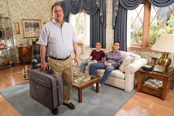 Murray Goldberg, "The Goldbergs" character played by Jeff Garlin, left, will be killed off from the show in Season 10.