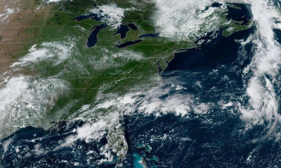 Tropical storm Danielle