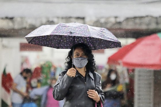 Hurricane Kay Causes Rains In The Mexican Republic