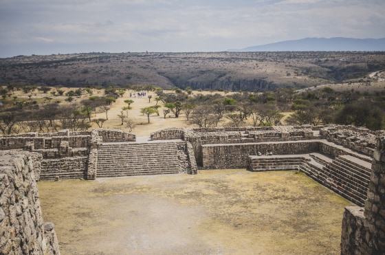 An ancient Otomi ceremonial center