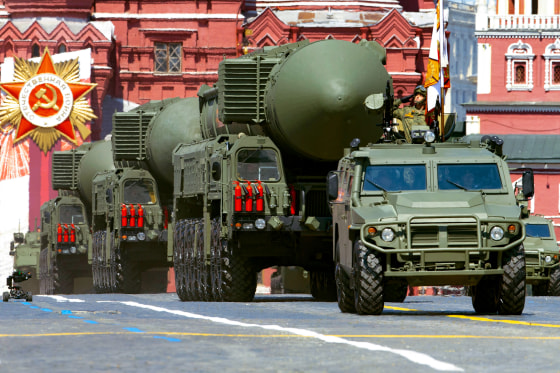 Image: Russian RS-24 Yars ballistic missiles