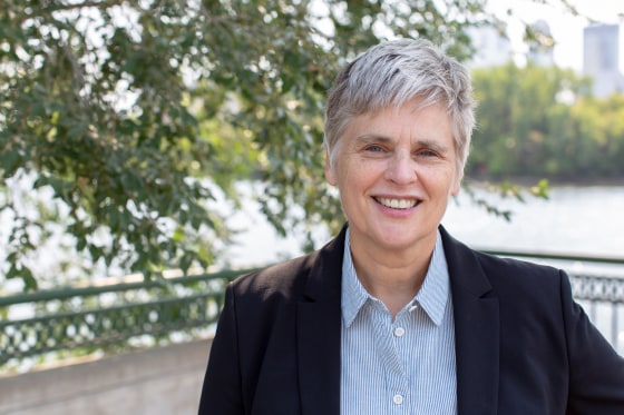 Mary Moriarty smiling