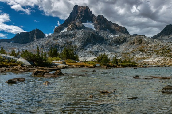 Banner Peak, Thousand Island Lake, Ansel Adams Wilderness, Inyo National Forest, Eastern Sierra, California