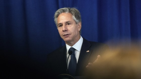 Antony Blinken during the 77th session of the United Nations General Assembly in New York