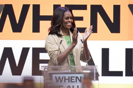 Former first lady Michelle Obama
