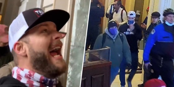 Matthew Bledsoe at the Capitol in Washington, D.C.