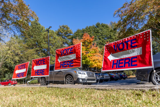 Early elections in the US state of Georgia