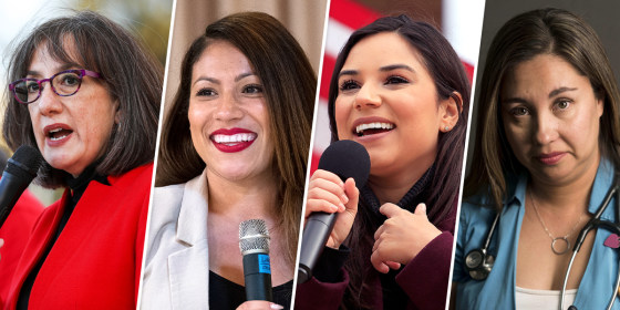 Andrea Salinas, Yesli Vega, Catalina Lauf and Yadira Caraveo.